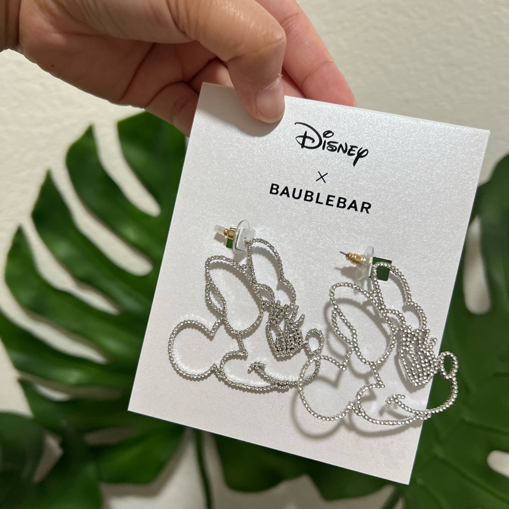 DISNEY X BAUBLEBAR Minnie Mouse Shiny Earrings